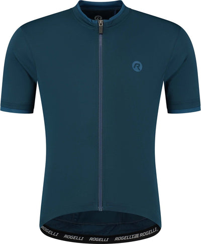 Rogelli essential fietsshirt - korte mouwen - heren - blauw - maat 3xl
