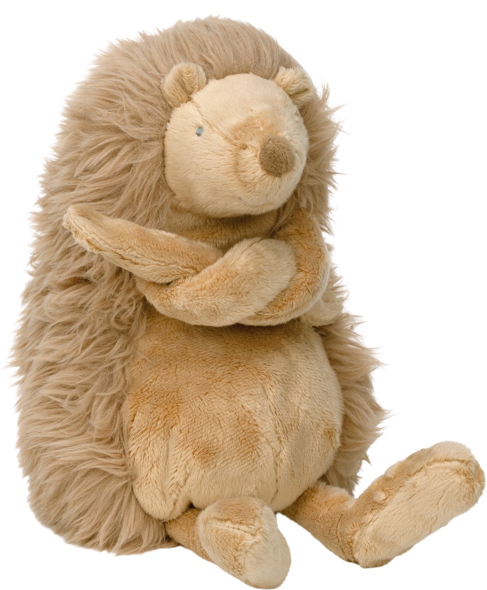 Happy horse egel hedwig knuffel 30 cm - bruin - baby knuffel