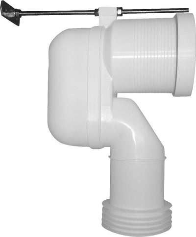 Curva di connessione Duravit Divers Vario regolabile 18-22 cm