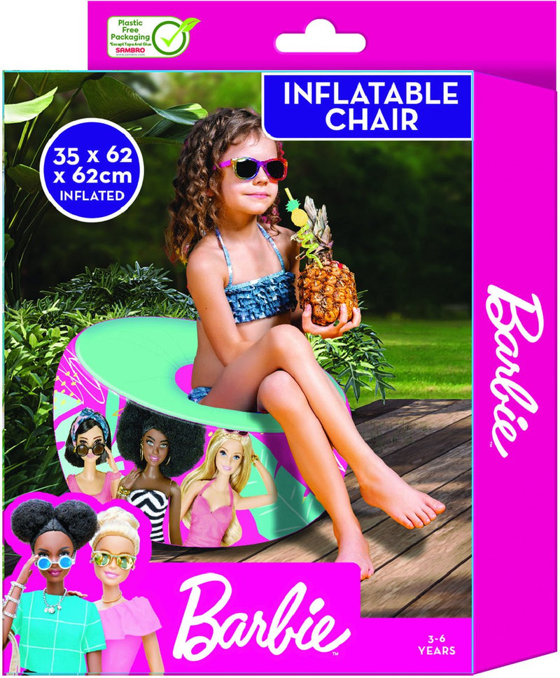 Silla Barbie inflable