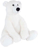 Llévame a casa abrazo de lujoso oso polar sentado, 33 cm