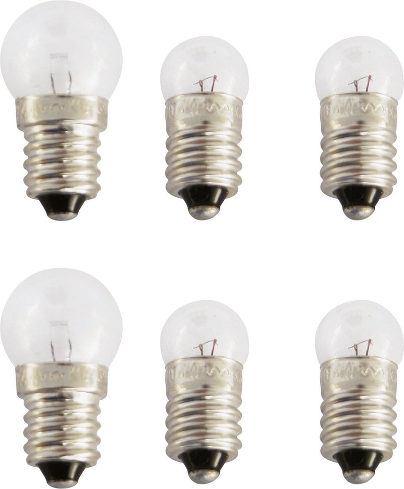 Luces de repuesto para bicicleta Dresco: 2 luces delanteras y 4 luces traseras