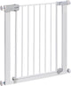Barrera de escalera con cierre automático Safety 1st - 73 a 80 cm - ampliable - montaje con abrazadera - metal blanco