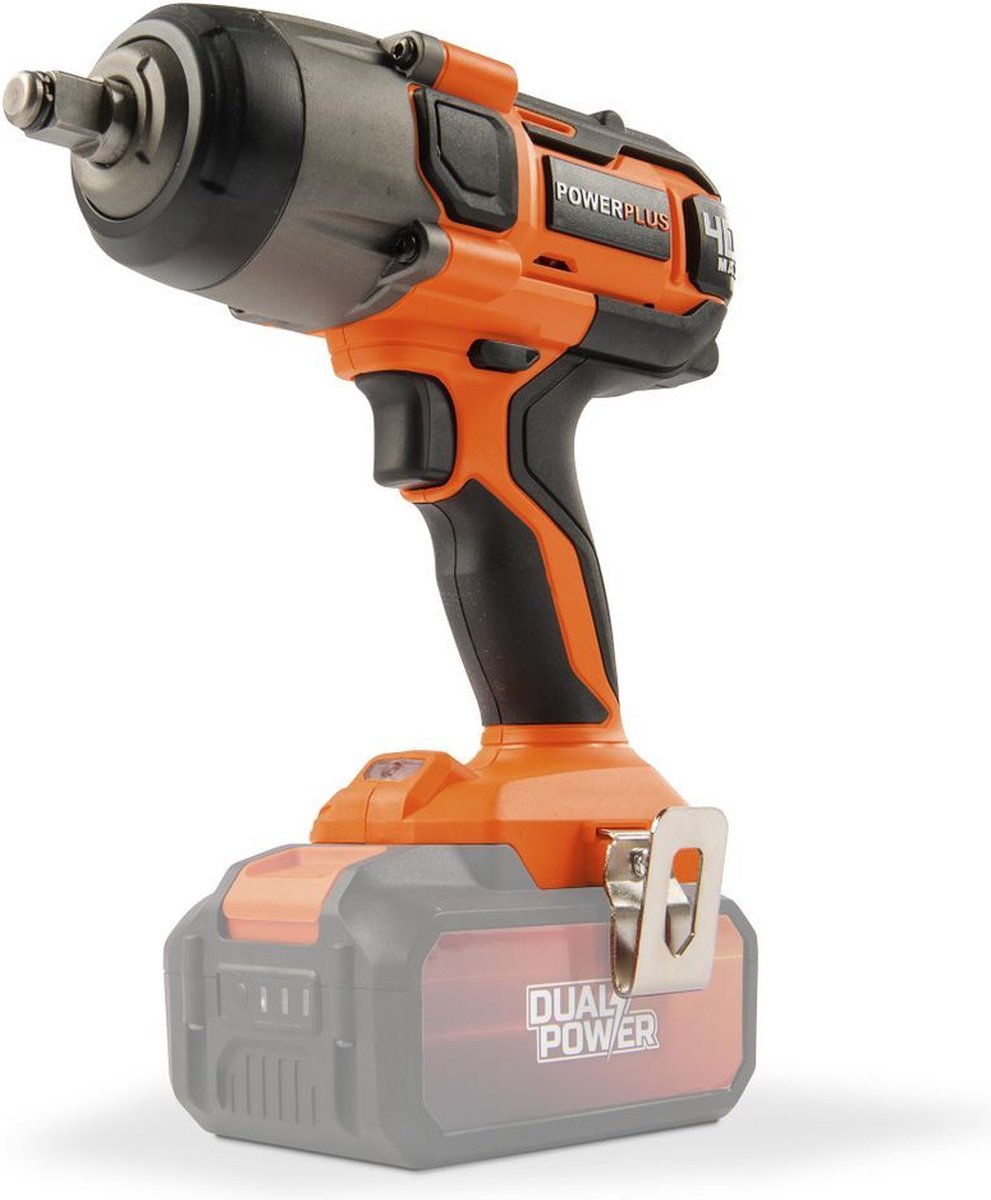 Llave de impacto Powerplus dual power POWDP20400 40V Li-ion sin batería