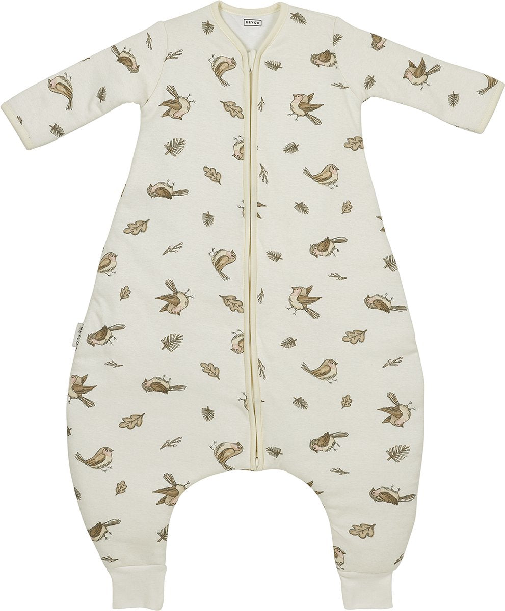 Maglione Meyco Baby Robin per la notte invernale con maniche fisse - multicolore - 104 cm - 2,5 tog