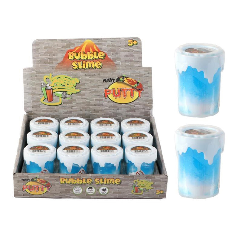 Bolla di mastice slime bicolore 70 grammi
