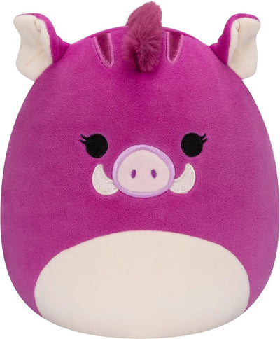 Peluche Squishmallows Squishmallow - 19 cm - cinghiale viola Jenna