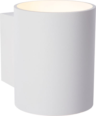 Lucide xera - wandlamp - ø 8 cm - 1xg9 - wit