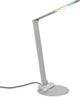 Briloner - led tafellamp - bureaulamp - verstelbaar - draaibaar - bureaulamp - touch, kleurtemperatuur instelbaar, dimbaar, zilverkleurig