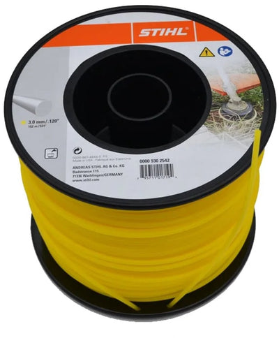 Accesorios Stihl línea de corte redonda en rollo | ø3,0x162m | amarillo - 00009302542
