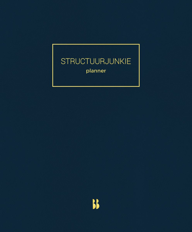 Structuurjunkie luxe planner datumloos - (klein)