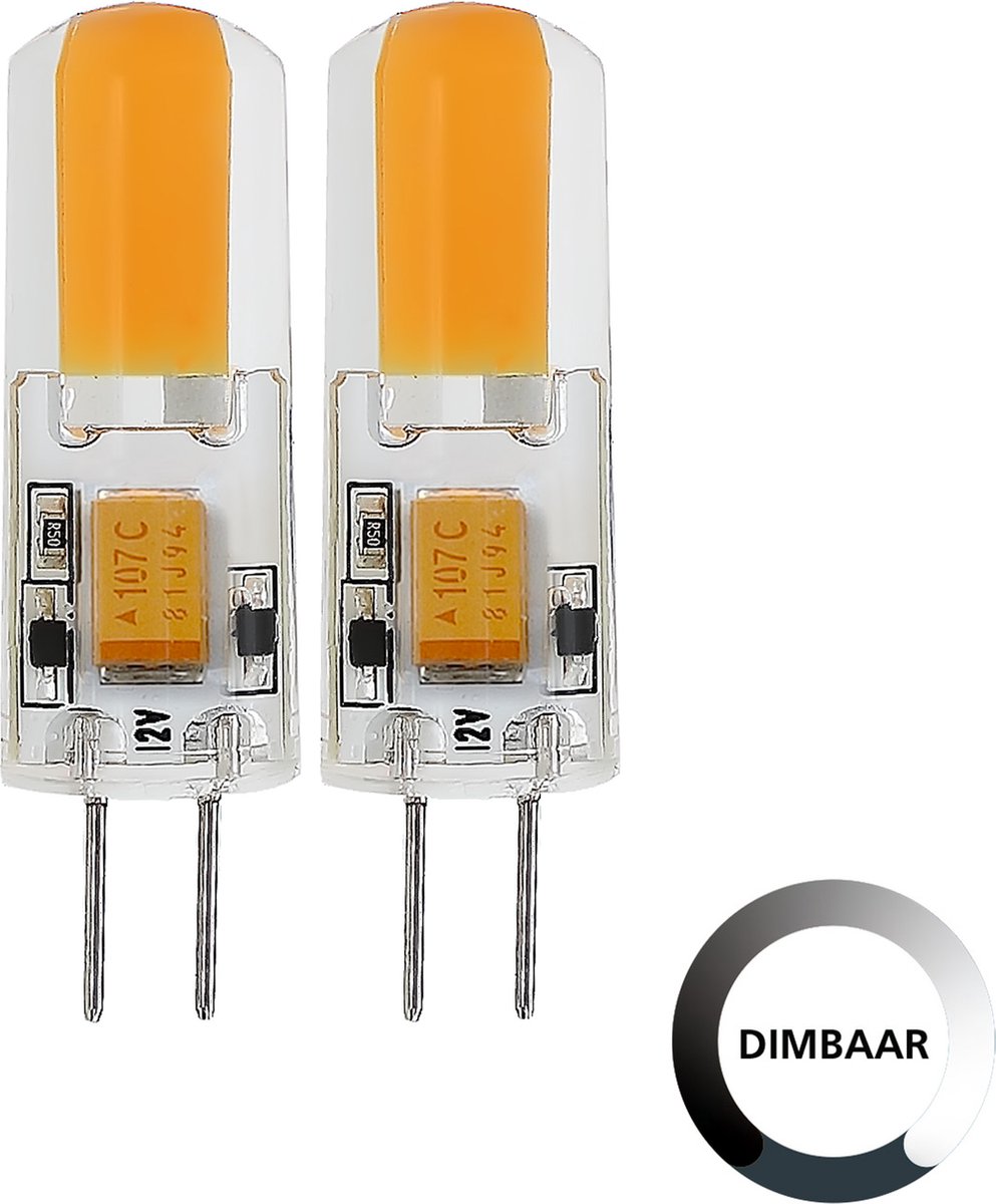 Lampada LED Eglo set 2 pezzi - G4 - ø 1 cm - dimmerabile - 1,8W - 2700K