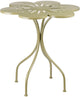 Mica decorations fleuri bistrotafel - h73 x ø70 cm - ijzer - groen