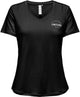 Only play - save life vn ss reg tee - training t-shirt korte mouw dames - zwart, wit