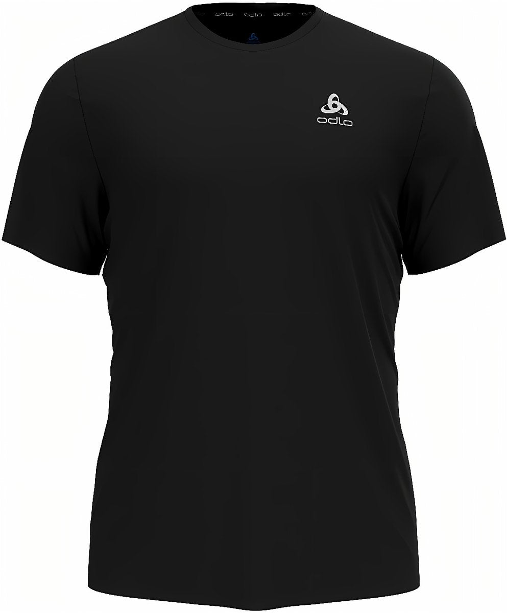 Camiseta de running Odlo Essential Flyer - hombres - negro - m