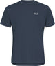 Jack wolfskin vonnan graphic t m heren outdoorshirt-midnight sky