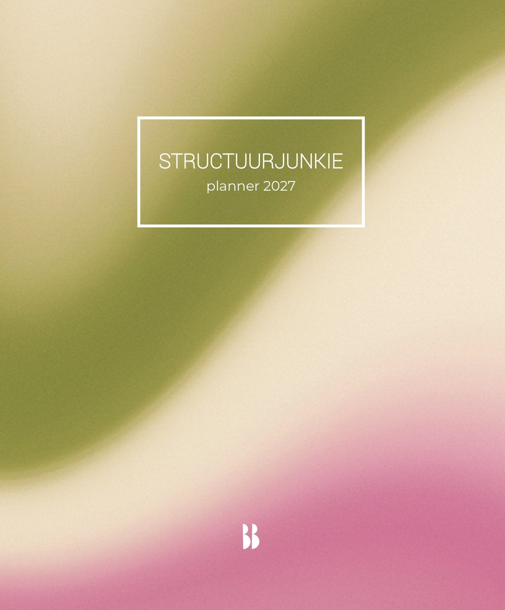 Abi Structurejunkie Planner 2027 – agenda con panoramica annuale, mensile e settimanale, taccuino httracker a6