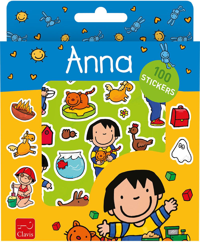 Clavis anna stickerset (u) euroknaller