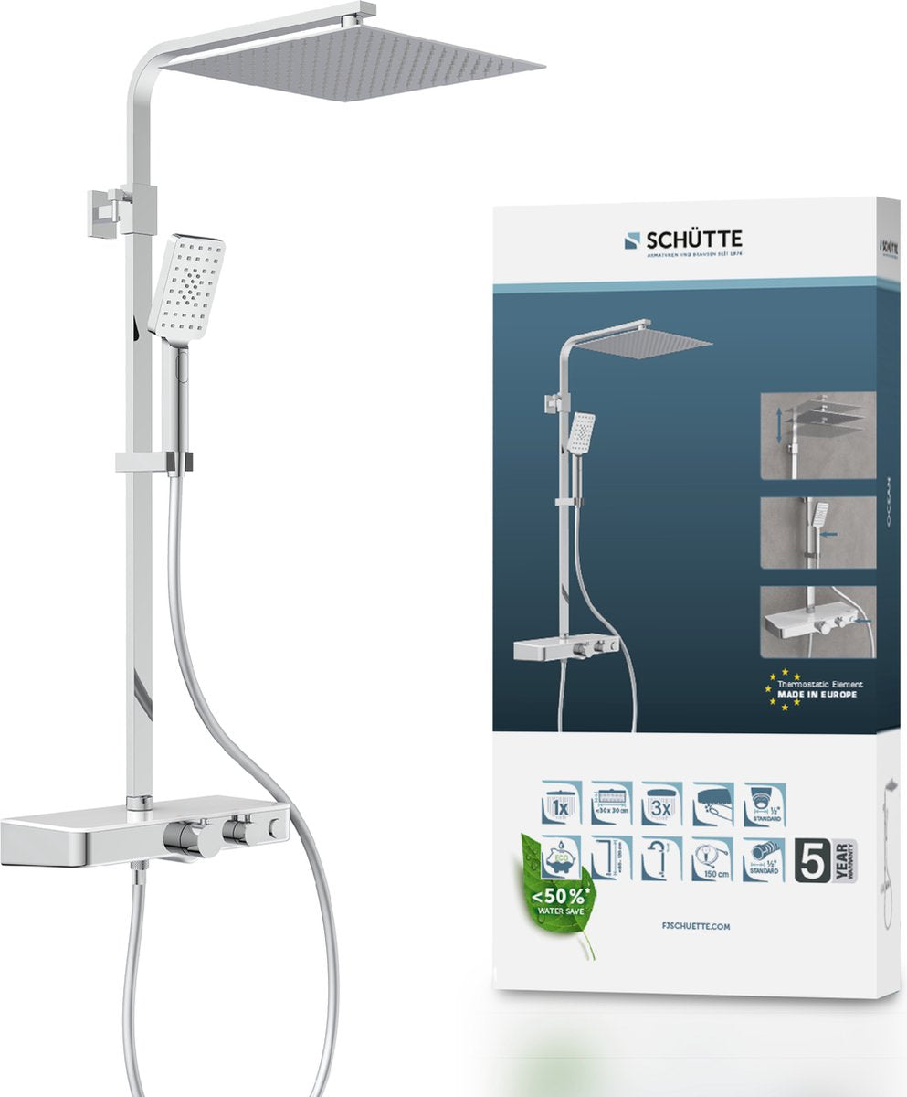Sistema de ducha Schütte Schütte Océano termostático