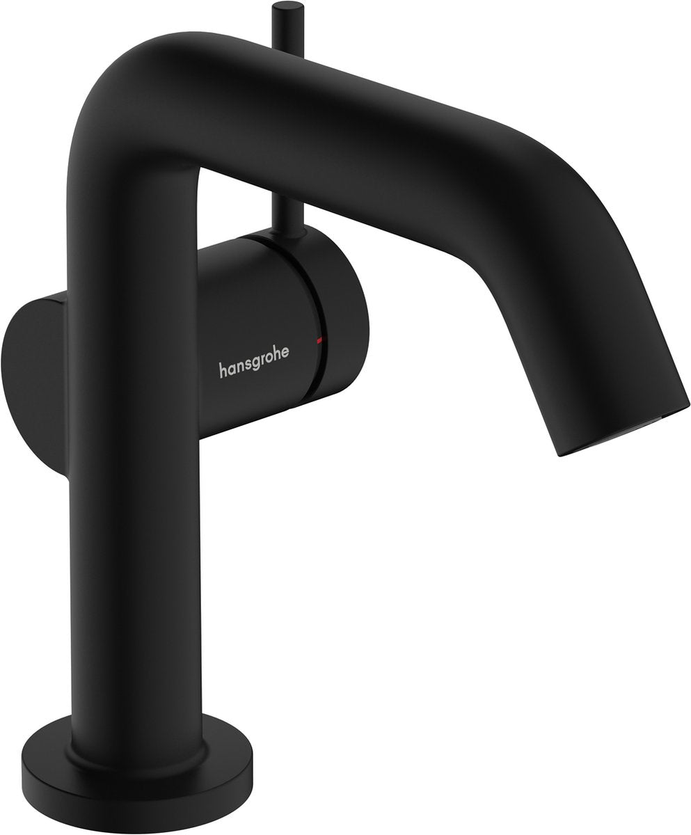 Hansgrohe tecturis s - rubinetto per lavabo - funzionamento monocomando - cool start a risparmio energetico - con tappo di scarico - dimensione 110 mm - nero opaco