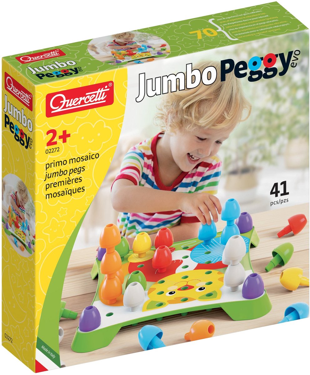 Quercetti Quercetti Peggy Evo Instaek Mosaic, 41 pin
