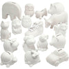 Huchas Creativ Company, blancas, 106 piezas, 1 caja
