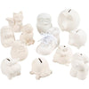Huchas Creativ Company, blancas, 106 piezas, 1 caja