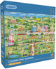 Gibsons - celebrating summer (by ileana oakley) - 500 pieces 48×34cm (w×h) - jigsaw puzzle for adults