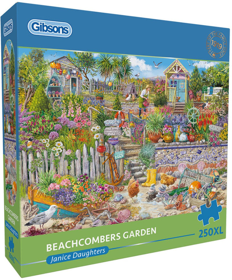 Puzzle Gibsons Beachcomber's Garden 250xl - pezzi extra grandi.