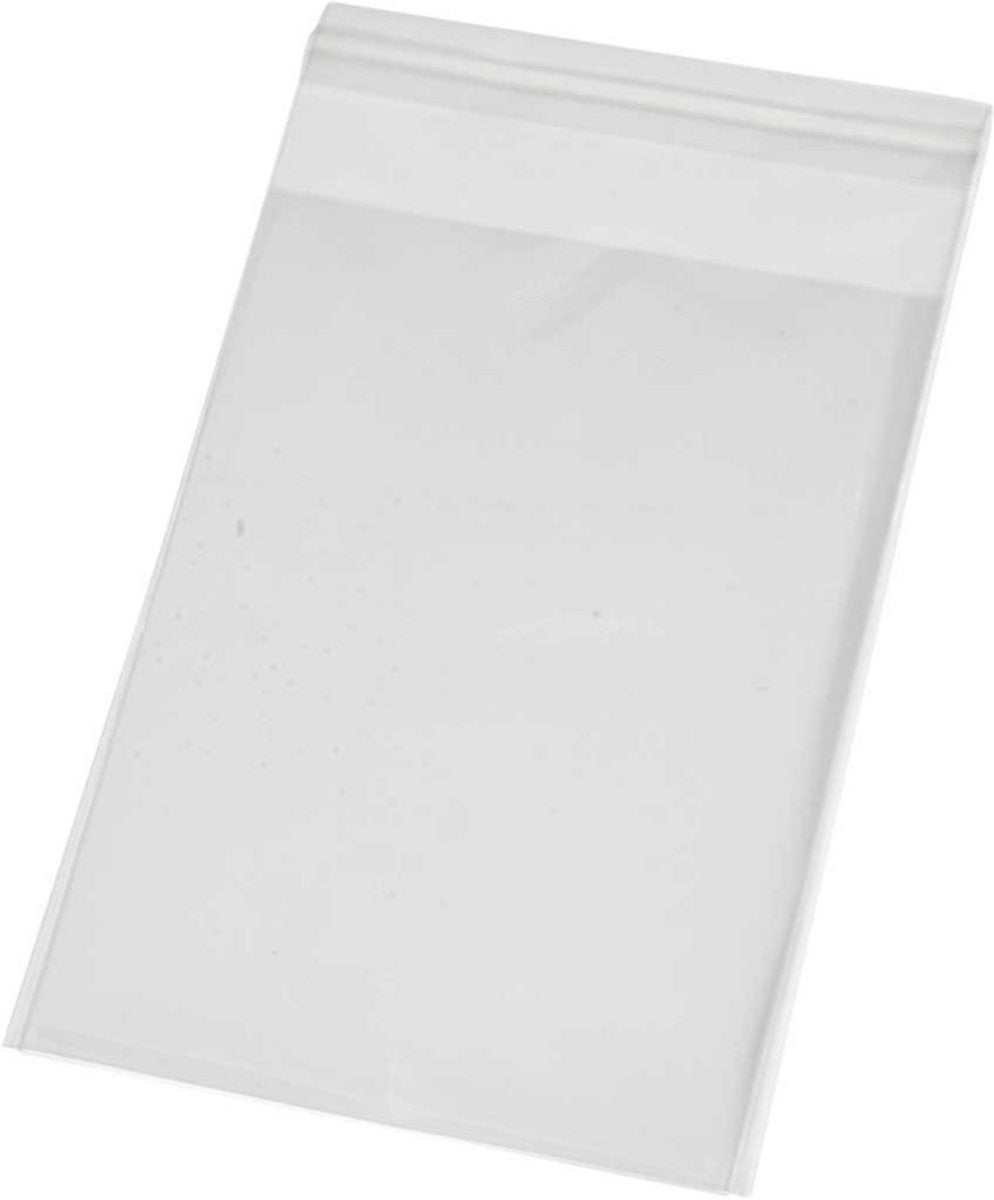 Creative Company Bags di cellophan, h: 12,9 cm, b: 9,7 cm, spessore 25 my, 200 pezzi 1 scatola