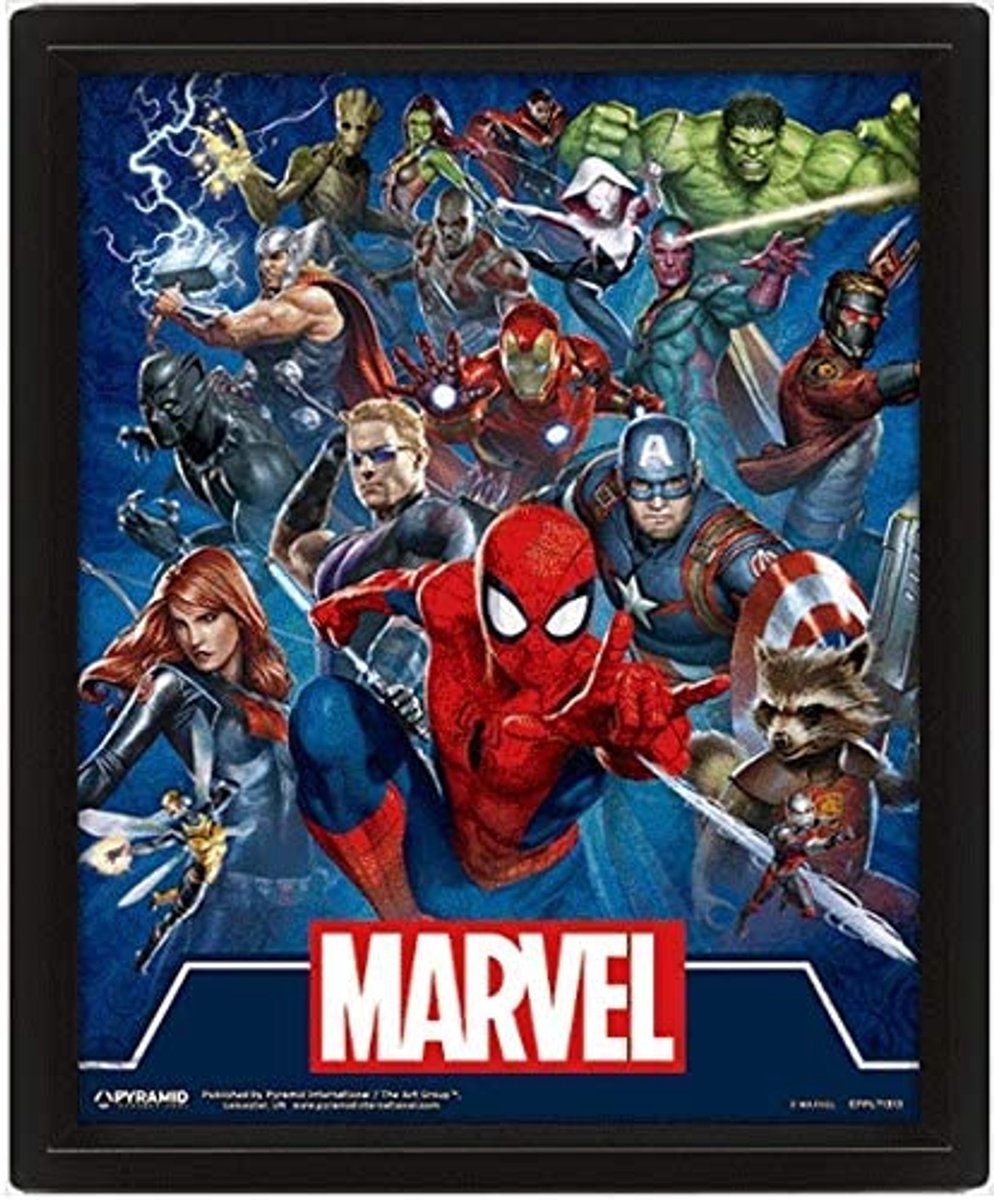 Maravilla internacional de la pirámide (iconos cinematográficos) Impresión 3D - enmarcada