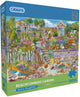 Gibsons puzzle beachcomber's garden 250xl - piezas extra grandes.