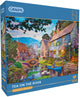 Gibsons - Tea on the River (di Dominic Davison) - 500 pezzi 48×34 cm (l×a) - puzzle per adulti