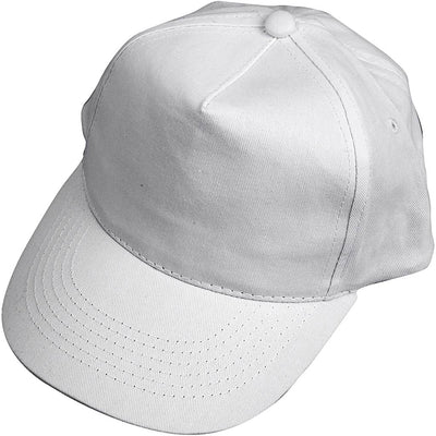 Gorra de empresa Creativ, tamaño 49,5-56 cm, blanco, 12 piezas 1 caja