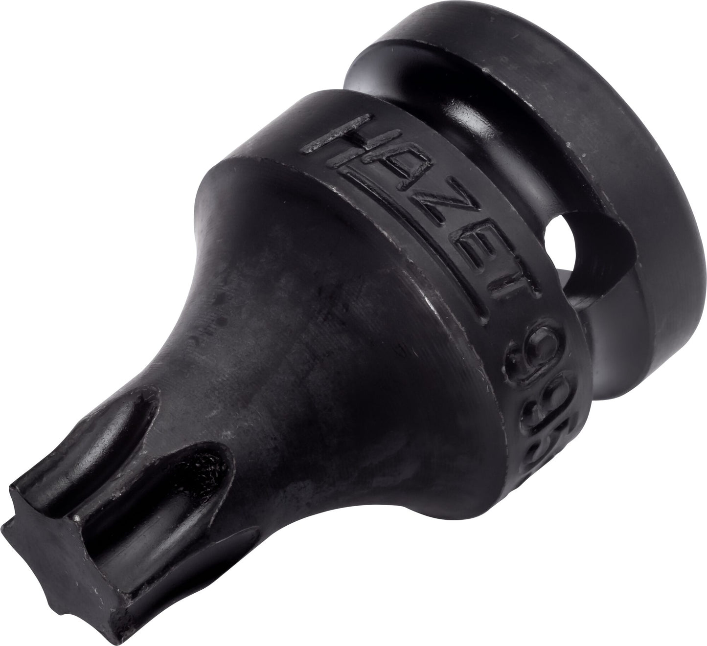 Punta de llave de vaso de impacto Hazet 995s-t55 Perfil Torx® interno hueco cuadrado de 1,2 pulgadas (12,5 mm) sw t55