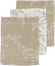 Salviette Meyco Baby Branch - Confezione da 3 - Idrofile - Sabbia - 20x17 cm