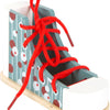 Small Foot Wooden Thread with Lace
