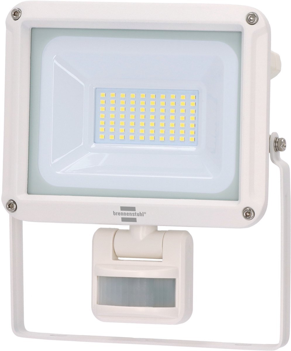 Lampada da parete a LED Brennerstuhl Jaro 4060 WP (Lampada da esterno a LED per montaggio a parete, esterno IP65, 30W, 3450lm, 6500K, con rilevatore di movimento)