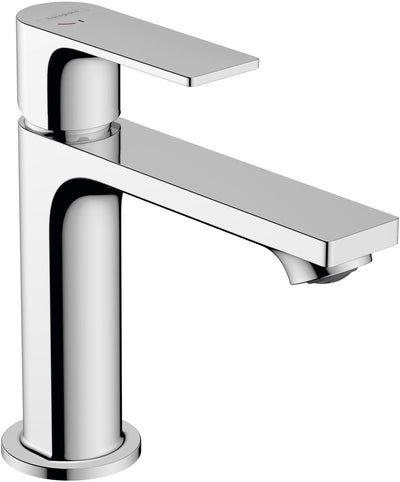 Hansgrohe rebris e - miscelatore per lavabo - funzionamento monocomando - cool start a risparmio energetico - con scarico - dimensione 110 mm - cromo