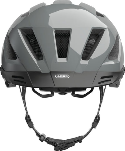 Abus pedelec 2.0 - casco da bicicletta race grigio l (56 - 62 cm)