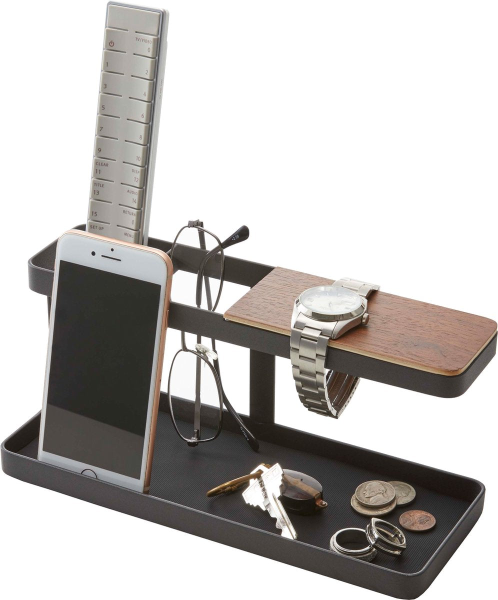 Yamazaki desk organizer - tower - black