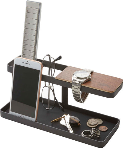 Yamazaki desk organizer - tower - black