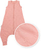 Mono para dormir con lazo de la colección Studio Baby de Meyco - rosa - 80 cm - 2,0 tog
