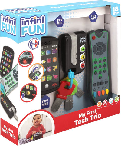 Jumbo - infinifun - mi primer trío tecnológico - juguetes a partir de 1 año