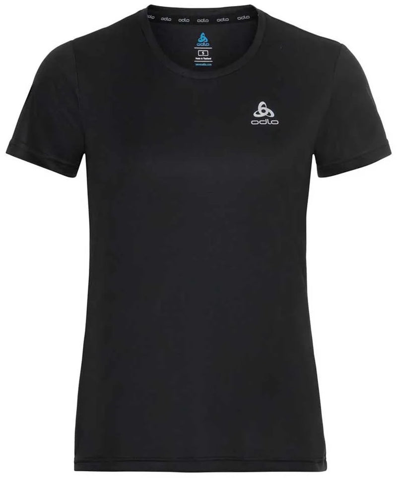 Odlo essential flyer hardloopshirt - vrouwen - zwart - l