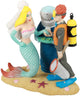 Aqua della scuba wedding 12x10,5x12cm multicolore