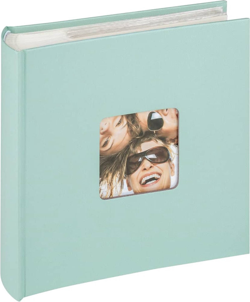 Walther me-110-a fun - album memo stock - 200 foto in 10 x 15 cm - verde chiaro