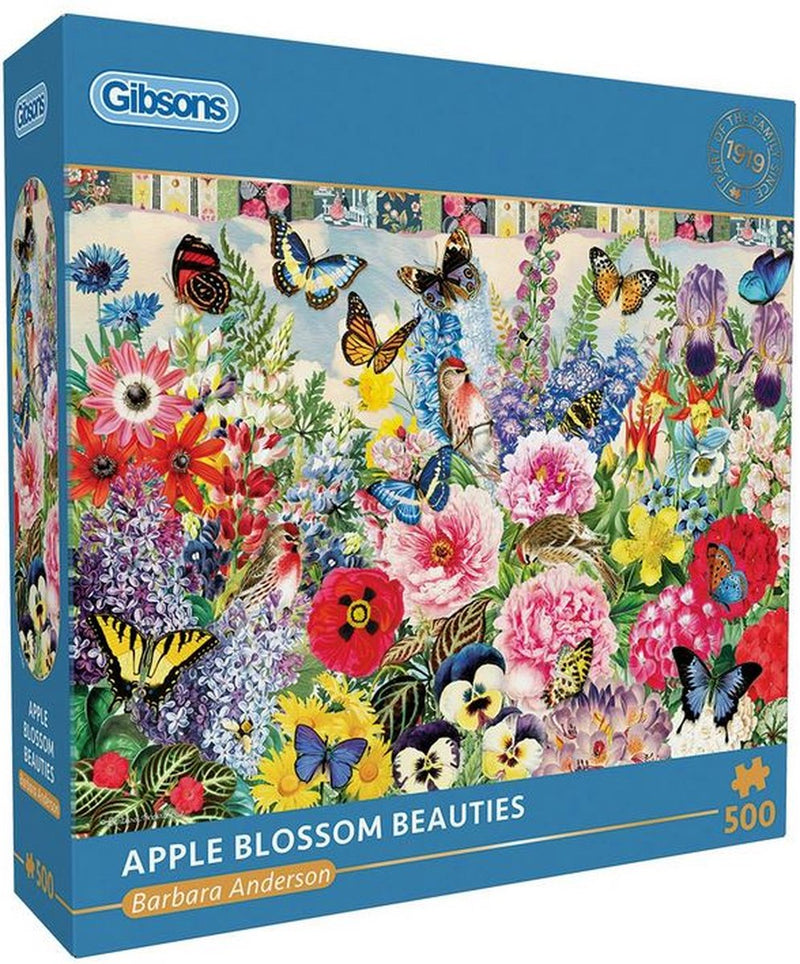 Gibsons - bellezze in fiore di melo (di barbara anderson) - 500 pezzi 48×34 cm (l×a) - puzzle per adulti