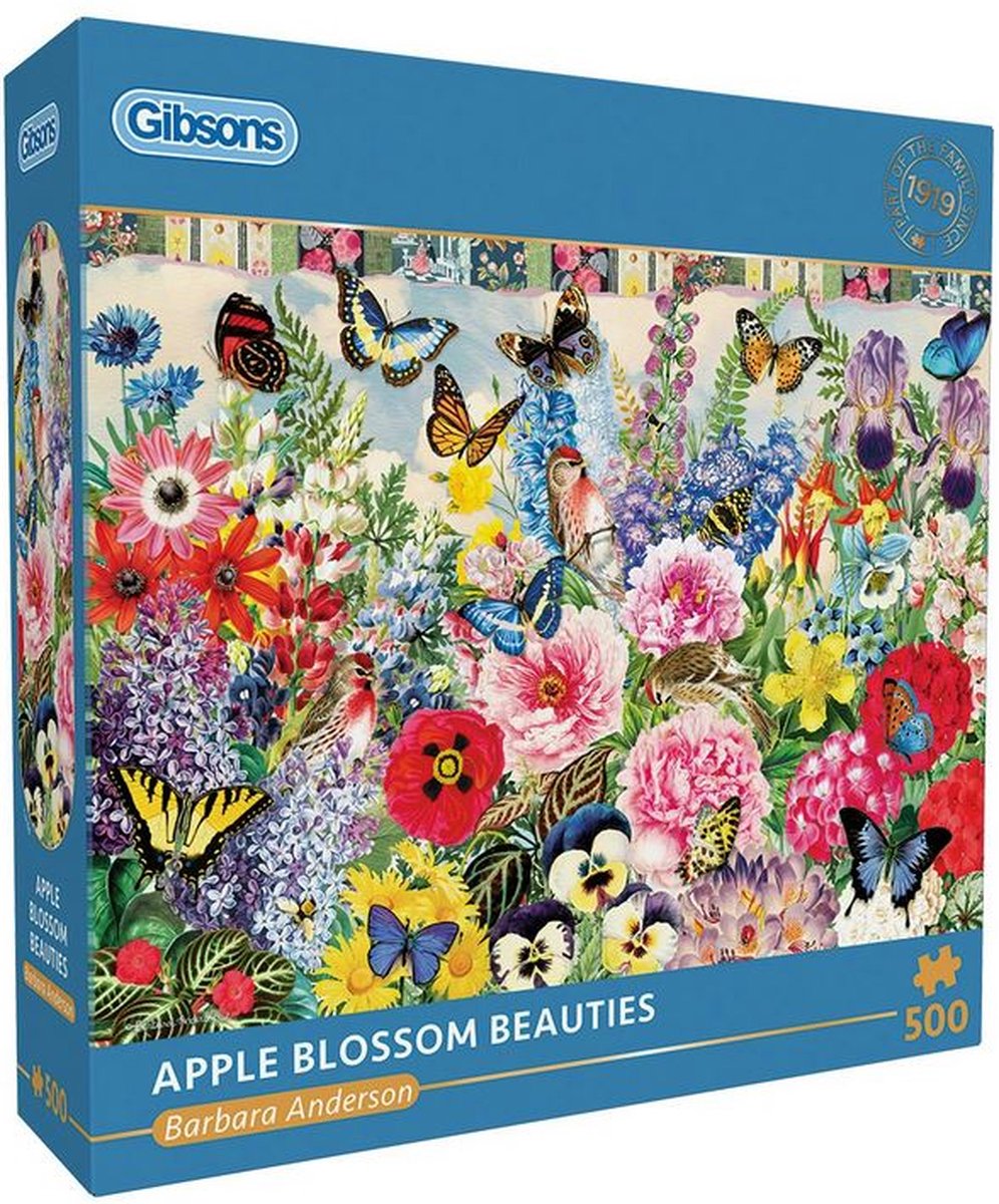 Gibsons - bellezze in fiore di melo (di barbara anderson) - 500 pezzi 48×34 cm (l×a) - puzzle per adulti