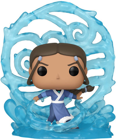 Funko pop deluxe: avatar l'ultimo dominatore dell'aria - katara pop #1807